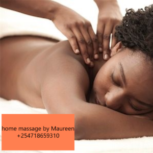 Massage therapy is the practice of kneading or manipulating a person’s muscles and other soft-tissues in order to improve their wellbeing or health.
It is a form of manual therapy that includes holding, moving, and applying pressure to the muscles, tendons and ligaments.

Massage for treatment of some disorders
Research indicates that massage is effective in managing:

-subacute/chronic low back pain
-delayed onset muscle soreness (DOMS)
-anxiety
-arthritis
-stress
-soft tissue injuries
-high blood pressure
-insomnia.

Call +254718659310

WhatsApp wa.me/254718659310

Website www.nairobimasseuse.co.ke

#massage #massagetherapy #massagenairobi #professionalmassage #nairobi