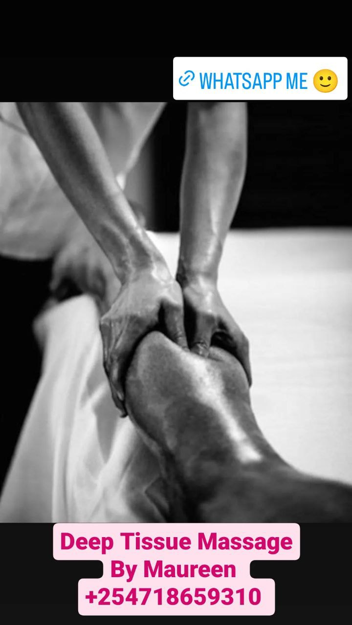 Deep tissue massage is a massage technique that’s mainly used to treat musculoskeletal issues, such as strains and sports injuries. It involves applying sustained pressure using slow, deep strokes to target the inner layers of your muscles and connective tissues. This helps to break up scar tissue that forms following an injury and reduce tension in muscle and tissue. It may also promote faster healing by increasing blood flow and reducing inflammation. Call +254718659310 WhatsApp wa.me/254718659310 Website www.nairobimasseuse.co.ke #massage #nairobi #deeptissue #deeptissuemassage #deeptissuekilimani #deeptissuewestlands